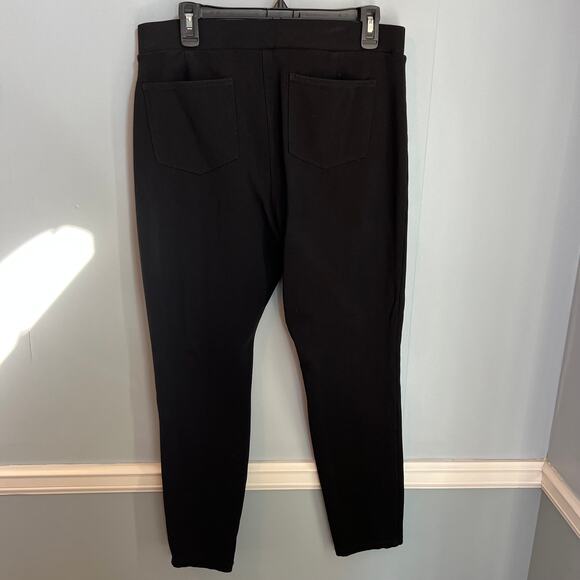 Daily Ritual Black Pants with Stretch Size XL Long Women's Preloved - Picture 2 of 8